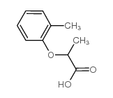 2-(o-Tolyloxy)propanoic acid structure