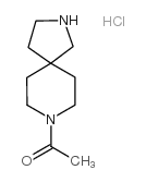 Ethanone, 1-(2,8-diazaspiro[4.5]dec-8-yl)-, hydrochloride (1:1) Structure