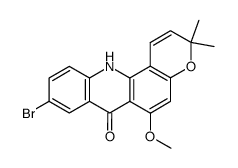 9-Bromnoracronycin Structure