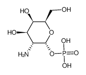 ALPHA-D-GALACTOSAMINE 1-PHOSPHATE Structure