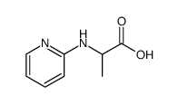 Alanine, N-2-pyridinyl- (9CI) Structure