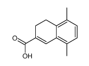 5,8-dimethyl-3,4-dihydronaphthalene-2-carboxylic acid Structure