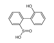 2'-hydroxybiphenyl-2-sulfinic acid Structure