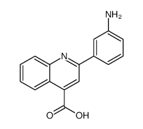 2-(3-aminophenyl)quinoline-4-carboxylic acid picture