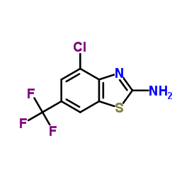 4-Chloro-6-(trifluoromethyl)-1,3-benzothiazol-2-amine图片