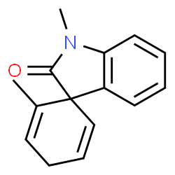 Spiro[2,5-cyclohexadiene-1,3-[3H]indol]-2(1H)-one, 1,2-dimethyl- (9CI) Structure