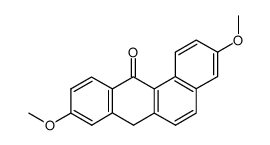 3,9-dimethoxybenz[a]anthr-12-one结构式