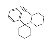 1-(1-phenylcyclohexyl)piperidine-2-carbonitrile Structure