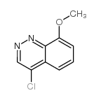 4-Chloro-8-methoxycinnoline structure