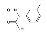 N-nitroso-N-m-tolyl-urea结构式