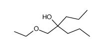 4-ethoxymethyl-heptan-4-ol结构式