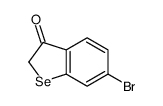 6-bromo-1-benzoselenophen-3-one结构式