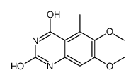 6,7-dimethoxy-5-methyl-1H-quinazoline-2,4-dione Structure