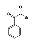 Benzeneacetyl bromide, alpha-oxo- (9CI)结构式