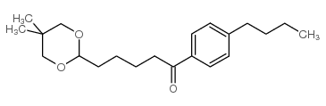 4'-N-BUTYL-5-(5,5-DIMETHYL-1,3-DIOXAN-2-YL)VALEROPHENONE structure