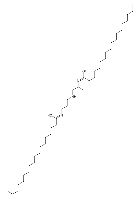 N-[3-[2-(octadecanoylamino)propylamino]propyl]octadecanamide Structure