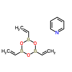 2,4,6-Trivinylboroxin-Pyridine Complex Structure