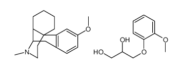 Guaifenesin/Dextromethorphan结构式