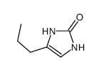 4-propyl-1,3-dihydroimidazol-2-one结构式