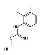 methyl N'-(2,3-dimethylphenyl)carbamimidothioate,hydroiodide Structure