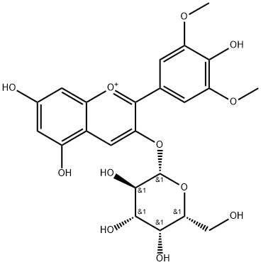 Malvidin 3-O-β-D-galactoside Structure