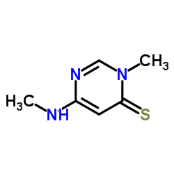 4(3H)-Pyrimidinethione,3-methyl-6-(methylamino)- picture