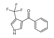 phenyl-[4-(trifluoromethyl)-1H-pyrrol-3-yl]methanone Structure