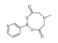 3-Pyridineboronic acid MIDA ester structure