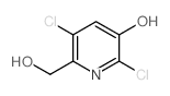 2,5-Dichloro-6-(hydroxymethyl)pyridin-3-ol Structure