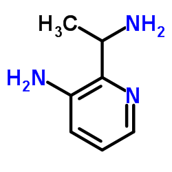 (+/-)-1-(3-Amino-pyridin-2-yl)ethylamine structure