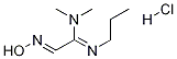 2-(HydroxyiMino)-N,N-diMethyl-N'-propylacetiMidaMide Hydrochloride结构式