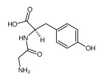 H-Gly-D-Tyr-OH structure