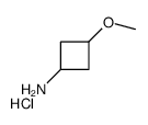 反式-3-甲氧基环丁胺盐酸盐结构式