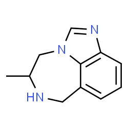 Imidazo[4,5,1-jk][1,4]benzodiazepine, 4,5,6,7-tetrahydro-5-methyl- (9CI)结构式