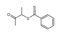 3-Oxobutan-2-yl dithiobenzoate Structure