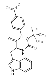 Boc-L-Trp-ONp structure