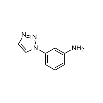 3-(1H-1,2,3-Triazol-1-yl)aniline Structure