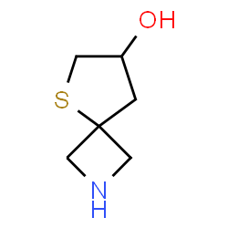 5-硫杂-2-氮杂螺[3.4]辛烷-7-醇结构式