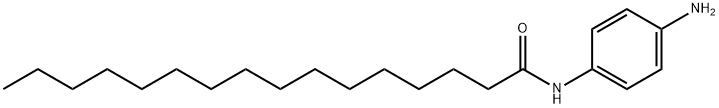 HexadecanaMide, N-(4-aMinophenyl)- structure