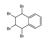 1,2,3,4-tetrabromo-1,2,3,4-tetrahydronaphthalene Structure