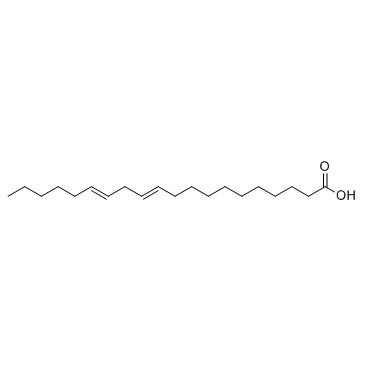 eicosa-11,14-dienoic acid structure