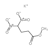 methyl 4,4-dinitrobutanoate structure