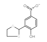 2-(1,3-二硫烷-2-基)-4-硝基苯酚结构式