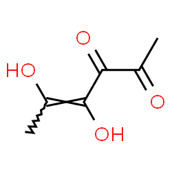 4-Hexene-2,3-dione, 4,5-dihydroxy- (9CI)结构式