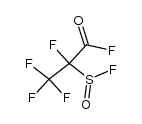 1,1,1,2,tetrafluoro-2-fluorocarbonylethansulfinylfluoride结构式