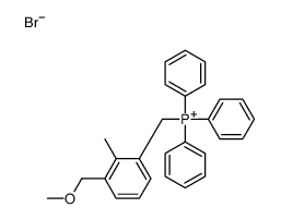 (3-methoxymethyl-2-methyl-benzyl)-triphenyl-phosphonium, bromide Structure