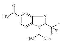 异丙基-三氟甲基一苯并咪唑一甲酸图片