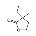 2-ethyl-2-methyl-4-butyrolactone Structure