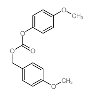 Carbonic acid,4-methoxyphenyl (4-methoxyphenyl)methyl ester Structure