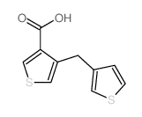 3-Thiophenecarboxylicacid, 4-(3-thienylmethyl)- picture